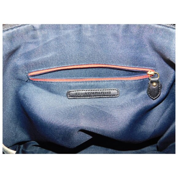 Tommy Hilfiger Monogram Satchel Tote Bag – Brown/Black - Picture 8 of 13